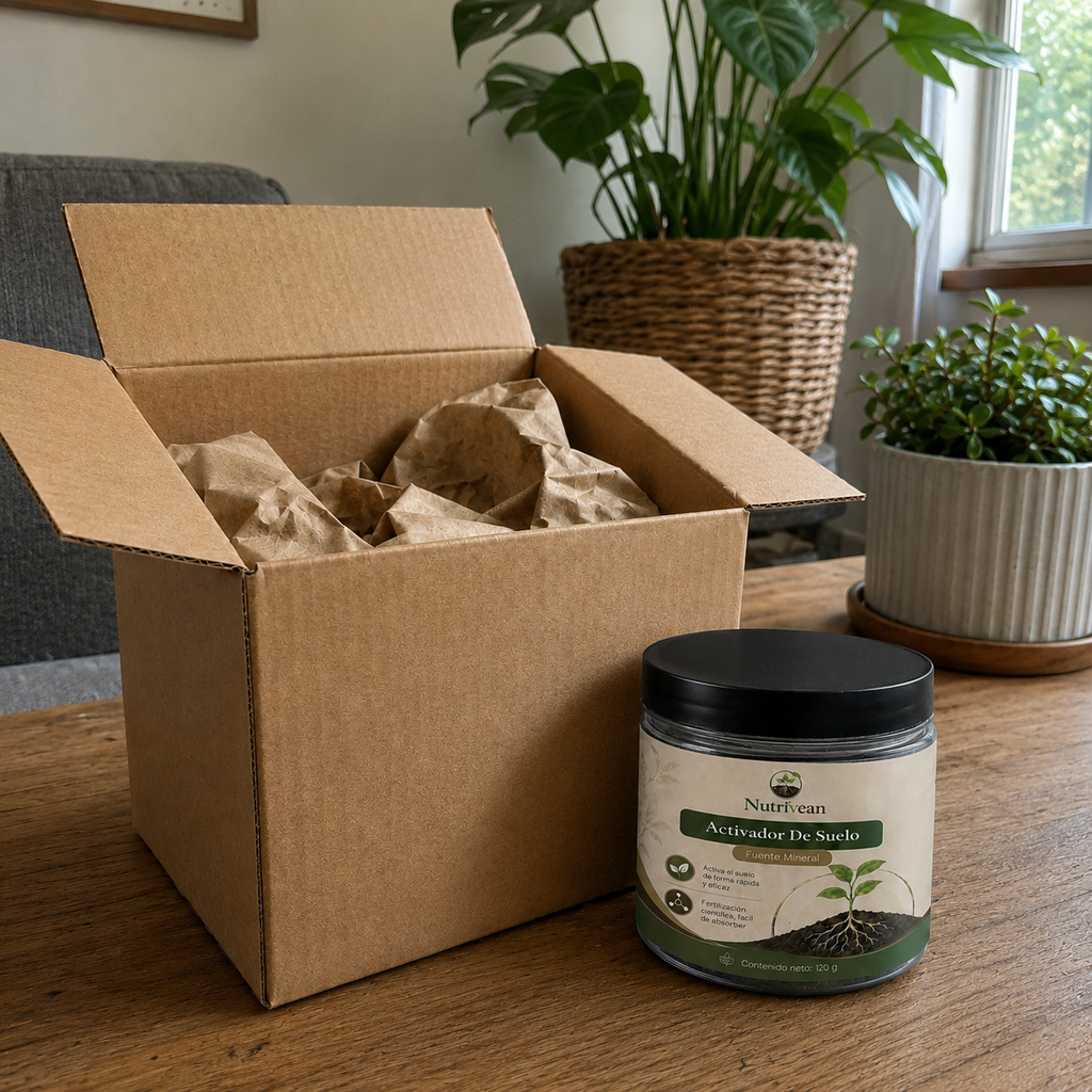 Activador y mejorador de suelo para plantas más sanas y hermosas