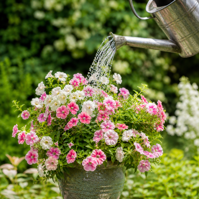 Jardín y flores