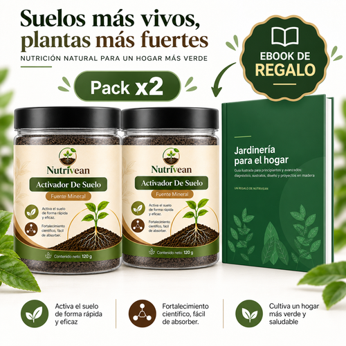Pack de 2 unidades del activador de suelo Nutrívean